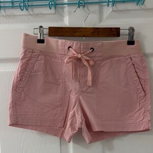 a.n.a Light Pink High-Waist Drawstring Casual Shorts